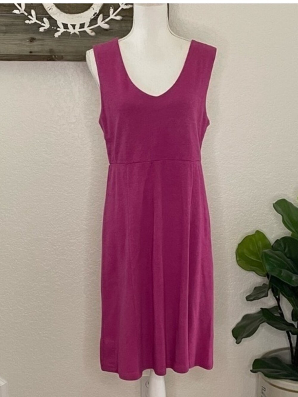 Horny‎ Toad pink sleeveless knit dress size Medium